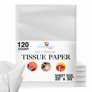 White Tissue Paper 20 in. x 30 in. | 120 Sheets