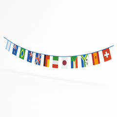 International Flag Pennant Banner