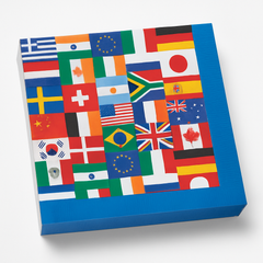 International Flag Lunch Napkins - 16 Pack