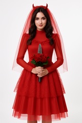 Alluring Bride of the Underworld Costume