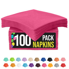 Cerise Luncheon Napkins | 100 Count