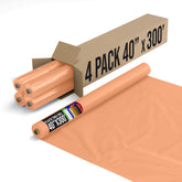 40 In. x 300 Ft. Premium Peach Table Roll | Case of 4