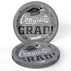 White/Silver Graduation Combo Pack | Service For 8