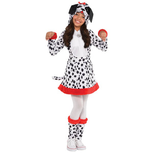 Spotted Dalmatian Girl's Halloween Costume - Child S (4-6)