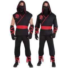 Men's Ninja Assassin Halloween Costume - Adult 2XL (48-52)