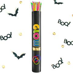 22 in. Assorted Glow Necklaces | 100 Count