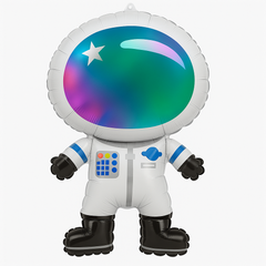 Iridescent Astronaut Metallic Balloon