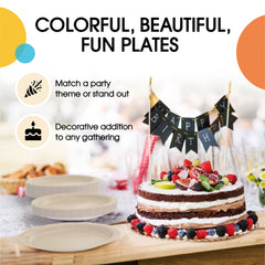 9 In. Ivory Paper Plates - 20 Ct.