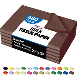 Brown Tissue Paper 20 in. x 30 in. | 480 Sheets