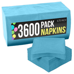 Turquoise Luncheon Napkins | Case of 3600
