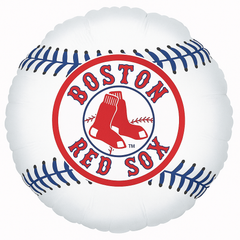 Boston Red Sox 18" Mylar Foil Balloon - Official MLB Party Decor