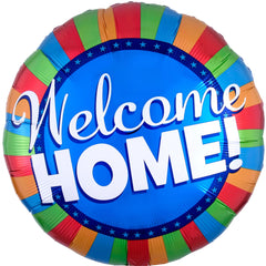 Colorful Welcome Home SuperShape Foil Balloon