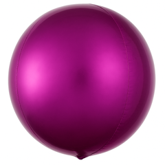 Bright Pink 16" Orbz Foil Balloon