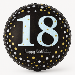 Sparkling 18th Birthday Foil Balloon