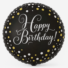 Sparkling Celebration Happy Birthday Foil Balloon