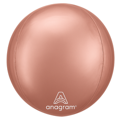16" Rose Gold Orbz Foil Balloon