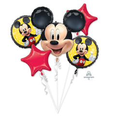 Mickey Mouse Forever Balloon Bouquet - 5 Piece Set