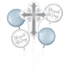 Sacred Celebration Metallic Balloon Bouquet