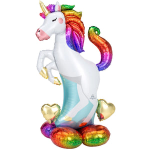 Enchanting Unicorn AirLoonz Foil Balloon - 55"