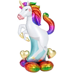 Enchanting Unicorn AirLoonz Foil Balloon - 55"