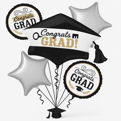 Achievement is Key Graduation Balloon Bouquet