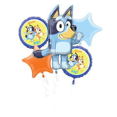 Bluey and Friends Foil Balloon Bouquet