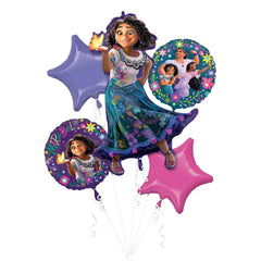 Disney Encanto Foil Balloon Bouquet - 5 Piece Set