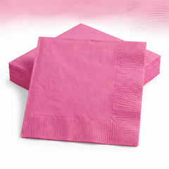 Go Brightly Pink Luncheon Napkins - 6.5 In. X 6.5 In. | 32 Count