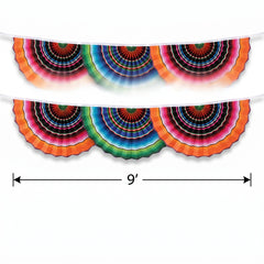 Colorful Serape Bunting Garland