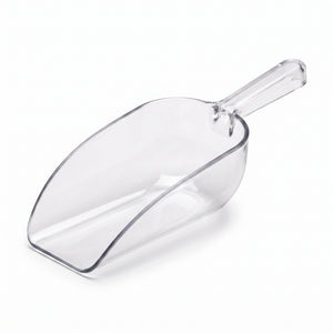 Clear 9-Inch Plastic Ice Scoop