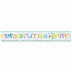 "Sweet Little Baby" Baby Shower Banner