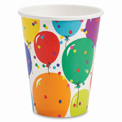 Colorful Balloon Print 9 oz. Paper Cups