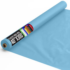 Unleashed - 40 In. x 300 Ft. Premium Sky Blue Table Roll