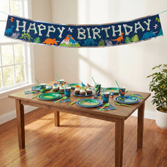 Dino-Mite Happy Birthday Banner
