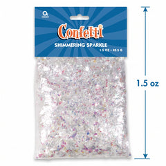 Shimmering Iridescent Sparkle Confetti - 1.5 oz