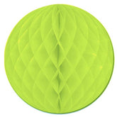 5in. Lime Green Honeycomb Ball