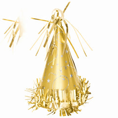 Elegant Gold Party Balloon Weight Hat