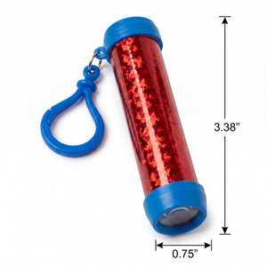 Kaleidoscope Keychain Party Favors - 12 Pack