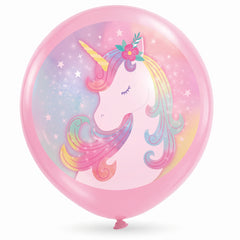 Enchanted Unicorn 12" Latex Balloons - Pack of 5