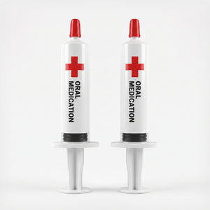Oversized Halloween Novelty Syringes - Costume Accessory, 2-Pack