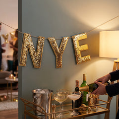 Sparkling NYE Oversized Sequin Banner