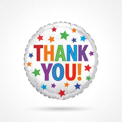 Colorful "Thank You" 18-Inch Foil Balloon