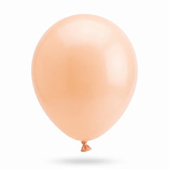 Elegant Peach Latex Balloons - 50 Pack, 5-Inch
