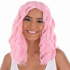 Chic Body Wave Light Pink Wig
