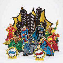 Justice League Heroes Unite Table Decorating Kit