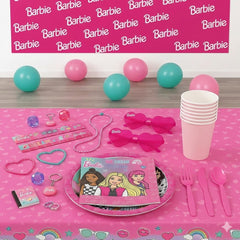 120 Pcs Barbie Birthday Party Mid Kit | For 8 Guests