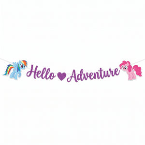 My Little Pony Friendship Party Banner