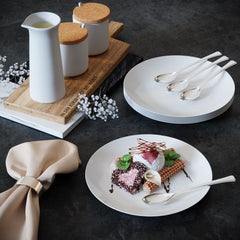 Exquisite Silver Plastic Tasting Spoons 100 Count