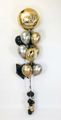 The Adventure Begins Graduation Balloon Bouquet
