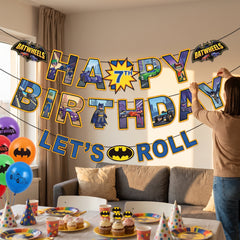 Batwheels Double Banner Kit for Kids' Birthday